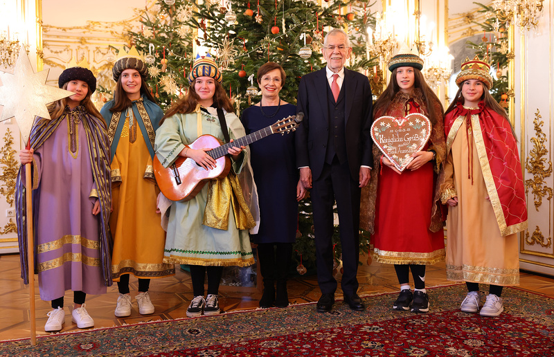 Besuch Präsident / Ludwig Schedl